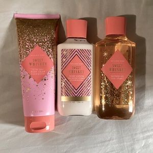 BBW SWEET WHISKEY BODY LOTION, CREAM & SPRAY